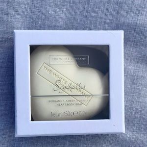 The White Company Seychelles Heart Bar Soap